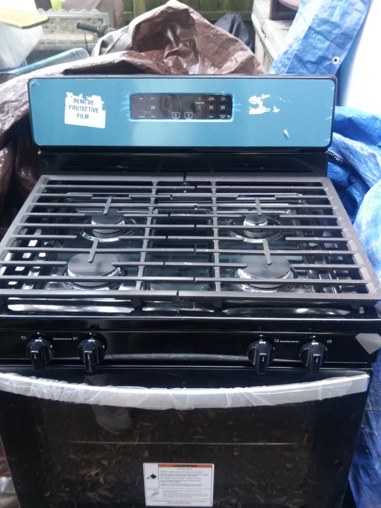 Whirlpool Gas Black Range