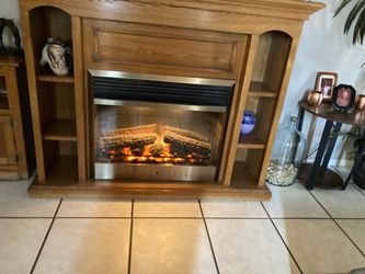 Electric fireplace (works great)