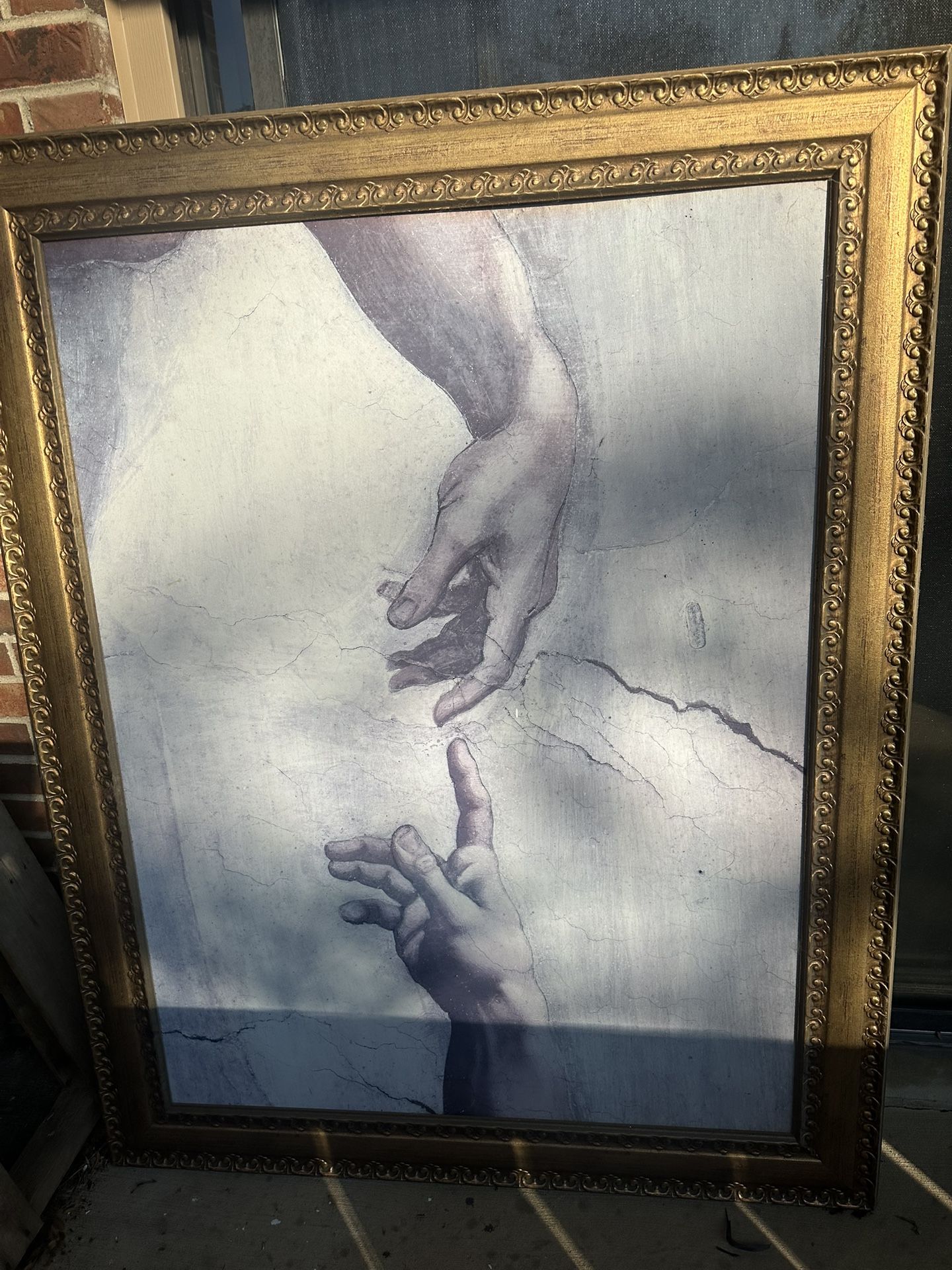 Large Wall Picture With Frame