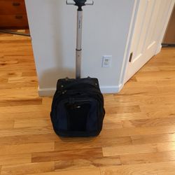 Rolling Luggage Backpack Convertable