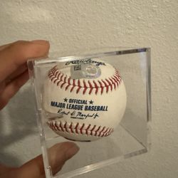 Padres Tim Hill Autographed Baseball