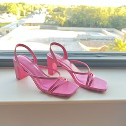 Primark Hot Pink Size US7 Women’s Heels 