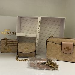  Coach 3 Pc Set 