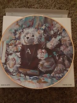 Collectible Bear Co. Plate