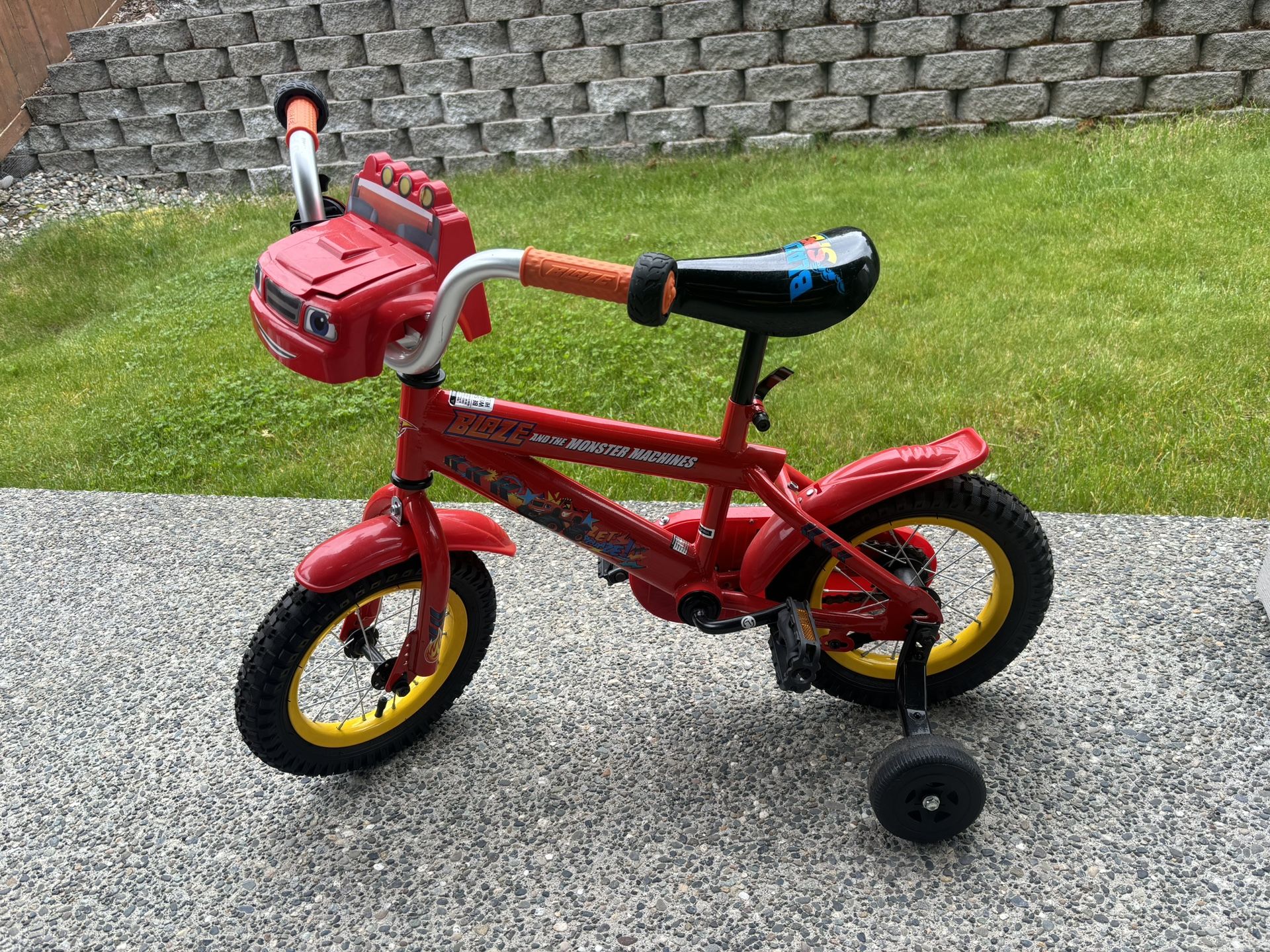 Kids 12” Bike Blaze Monster Machines