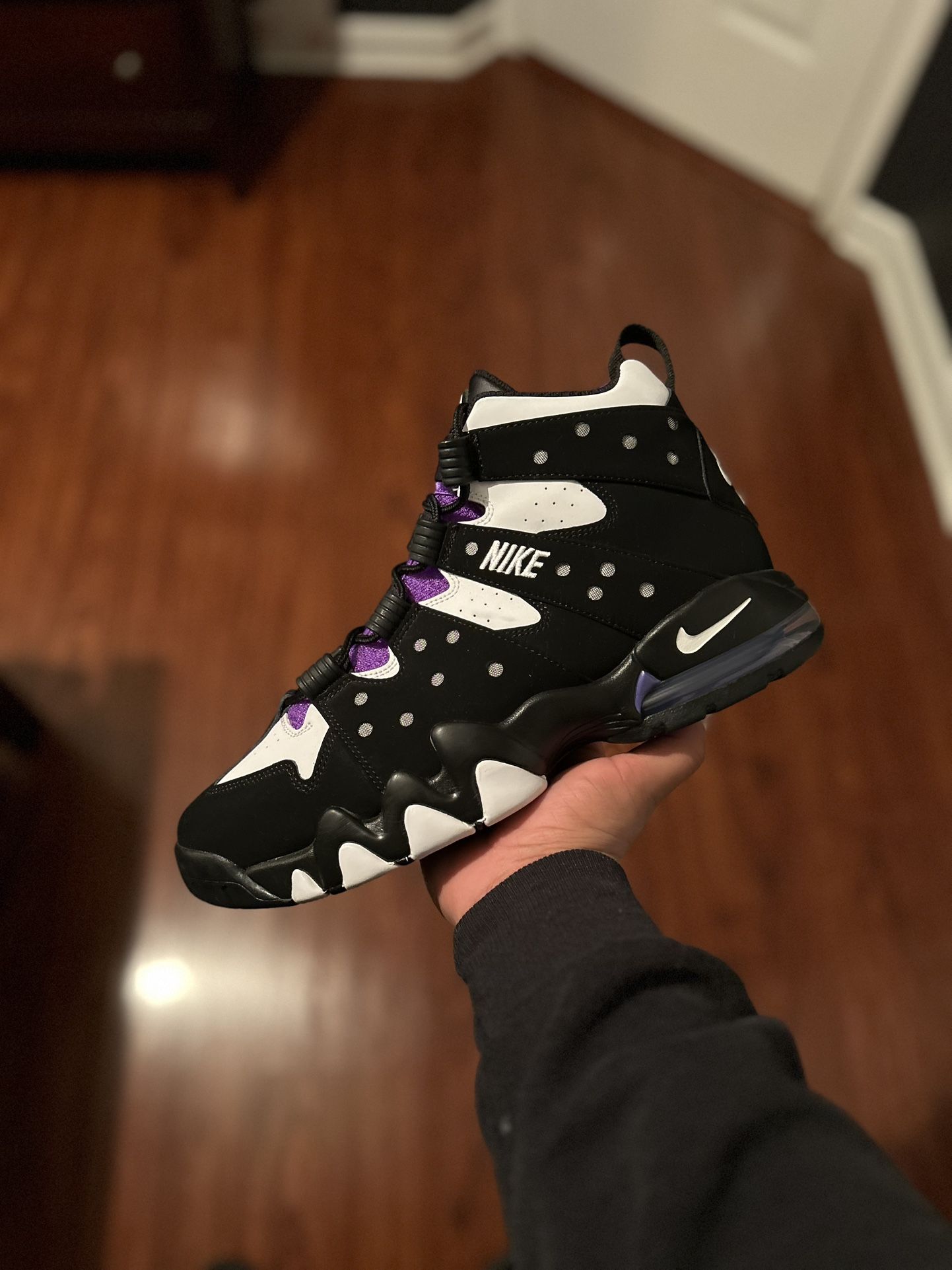 Nike Air Max 2 CB 94 Black Purple Sz 10.5 
