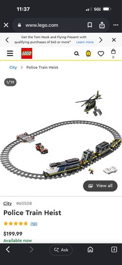 “Lego “ city police train   (New )
