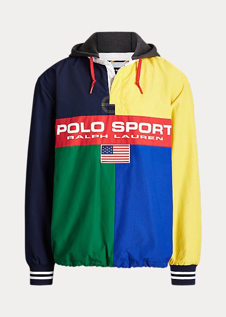 Ralph Lauren Polo Sport Retro Pullover Rugby Jacket