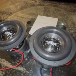 2 Skyhigh Car Audio FMX 8” Subs 