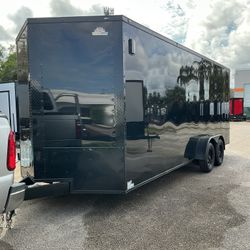 Trailer Enclosed 7 X 20 Extra Feet High It’s 2026 Polycore 0.80