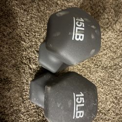 15lb Dumbbell Set 