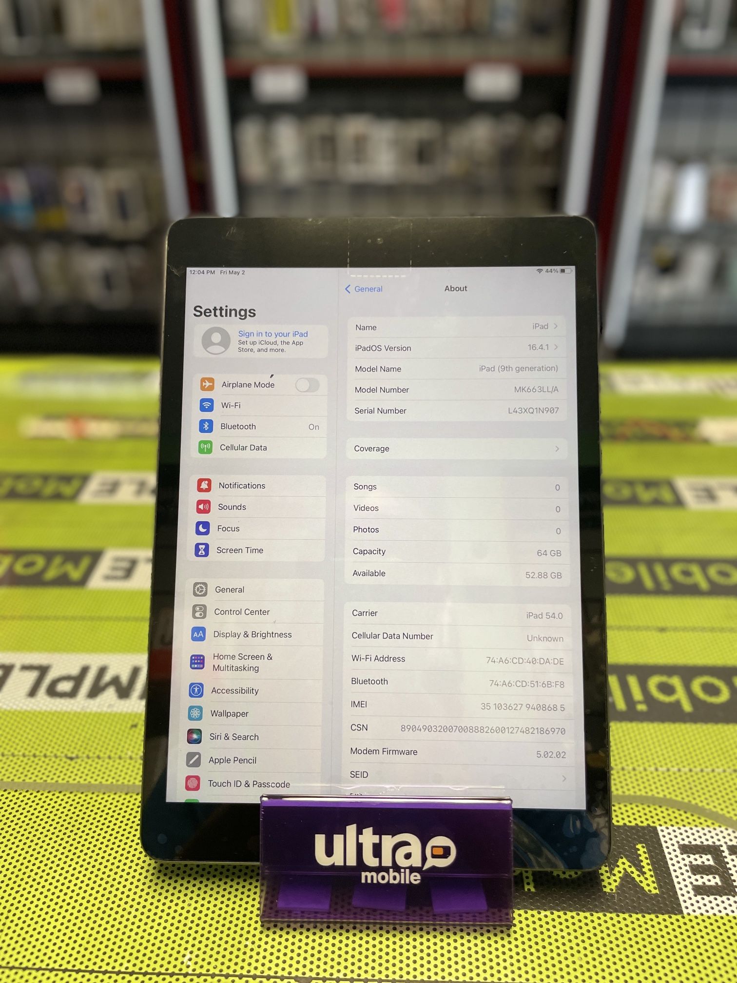 iPad 9 WiFi & Cellular