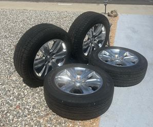 Set of used tires  275/55R20