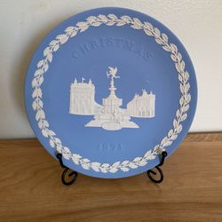 Original Wedgwood Blue And White Plate 8”