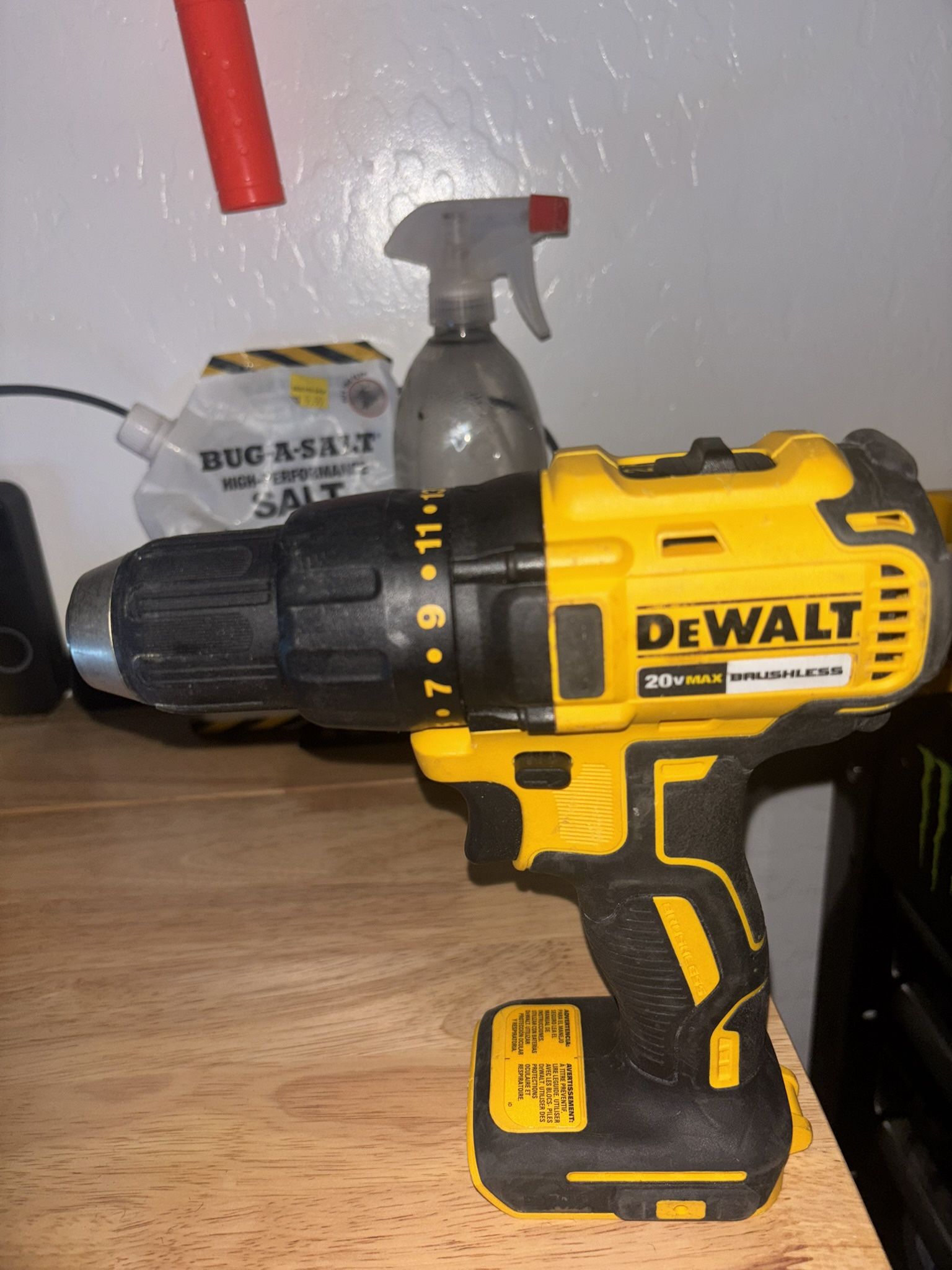 ATOMIC 20-Volt MAX DEWALT- Brushless Cordless 1/2 in. Drill Driver (Tool-Only)
