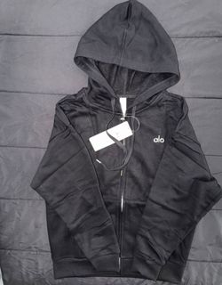 Alo Yoga Black Hoodie Size Medium