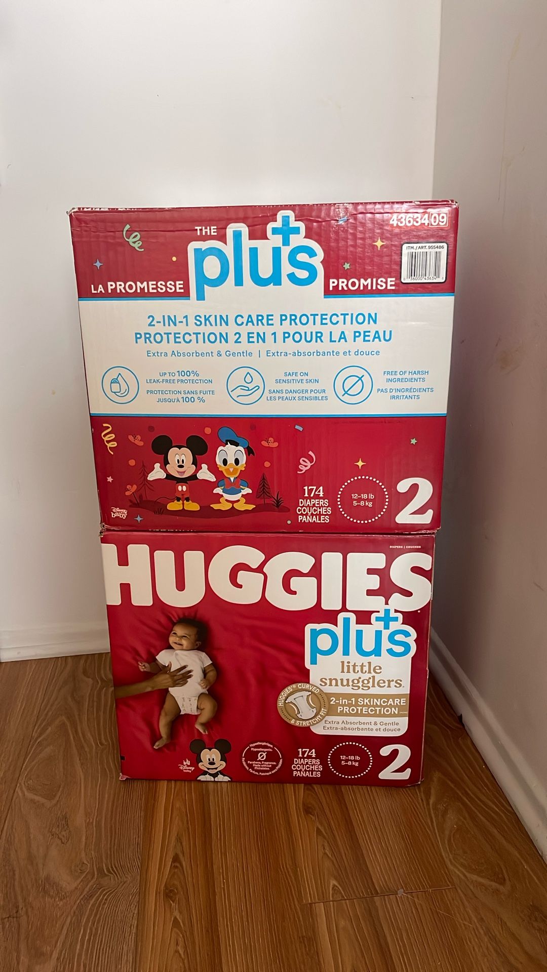 Huggies Plus Size 2