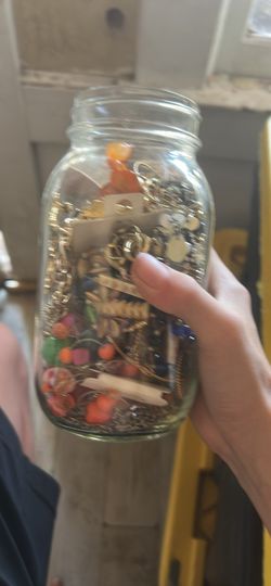 Unsearched jewelry jar