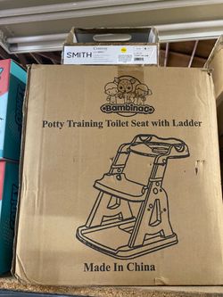 Bambinao Potty Training Toilet Seat with Ladder