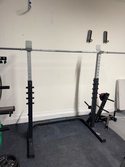 Bench press/ squat rack