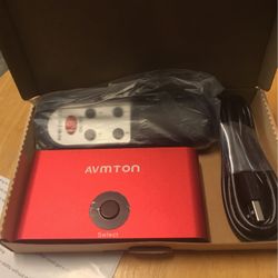 Avmton 4K60HZ 4:4:4 HDMI 2.0  Switch 3x1