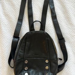 Hammitt Black Leather Backpack 
