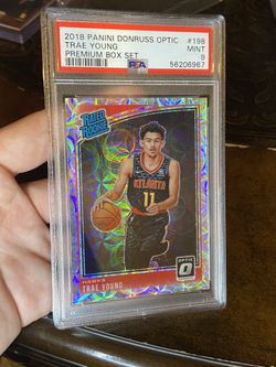 Trae Young Optic Premium Box Set /249 Rookie PSA 9