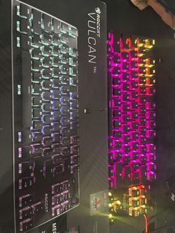 Toccata Gaming Keyboard & 2t External hard drive