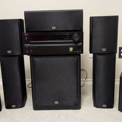 Onkyo speaker system with remote
