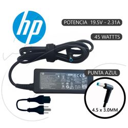 Cargador HP punta azul original NUEVOS / Original HP blue tip charger NEW