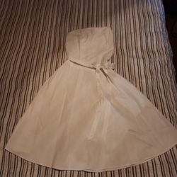 Vestido Blanco Size M