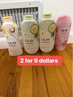 2 for 9 dollars Olay body wash