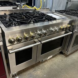 Jenn Air 48” Gas Range Stainless Steel 2024