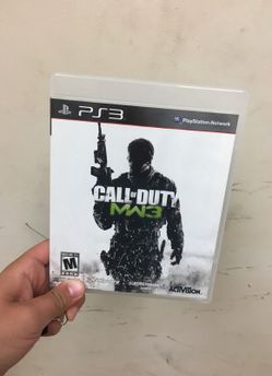 Call of Duty MW3 PS3 game