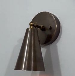 Antique Black Sconces