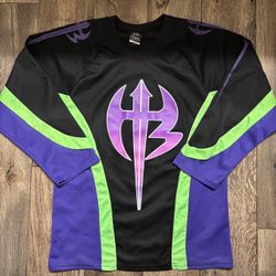 WWE Vintage Jeff Hardy Boyz Motocross Jersey Mens Size Medium Multicolor