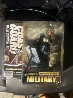 McFarlane Military Coast Guard Deck Gunner Bonus Sized Series 5 Action Figure