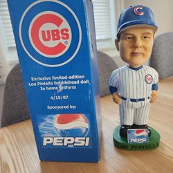 Chicago Cubs 2007 Lou Piniella Bobblehead Sponsored by Pepsi