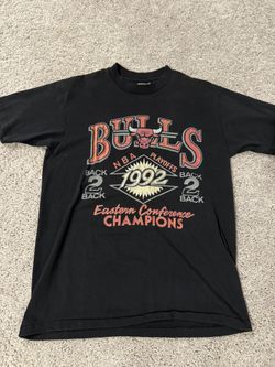 Vintage Chicago Bulls 1992 “Back To Back” Shirt