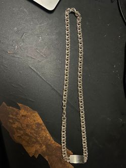 Cadena de plata