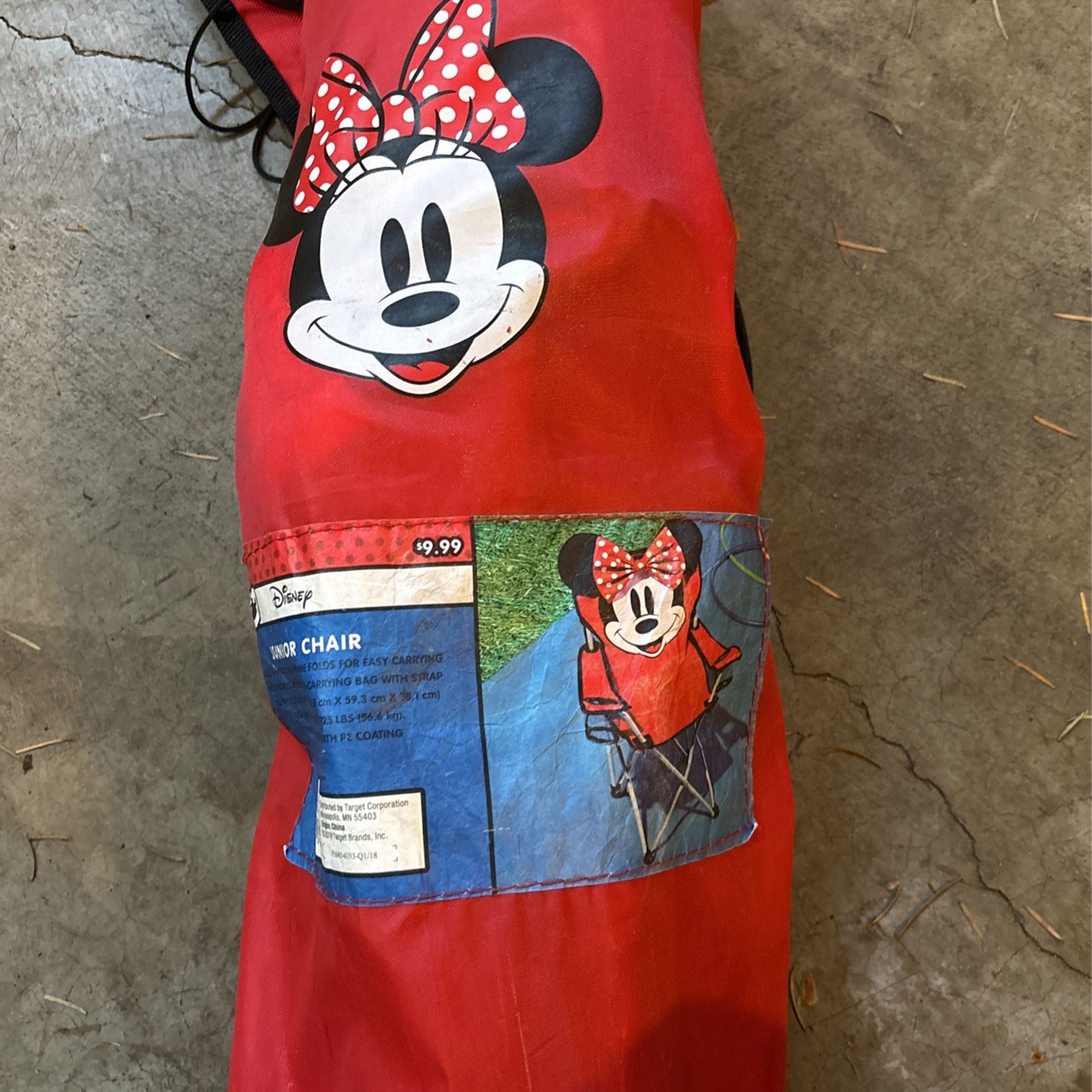 Minnie Mouse Folding Chair Toddler