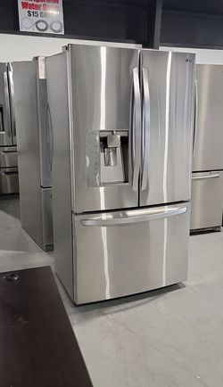 LG 3-Door Stainless Steel Fridge

