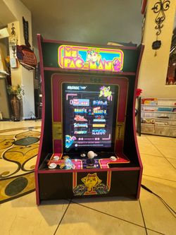 🎮 Arcade1Up Ms. Pac-Man Countercade – 10 Games in 1! 🎮