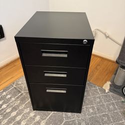 3 Drawer Metal File Cabinet 