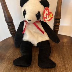 Reduced!! What A Find!!!! Fortune TY Beanie Baby!!! 1998! W Tag Errors 