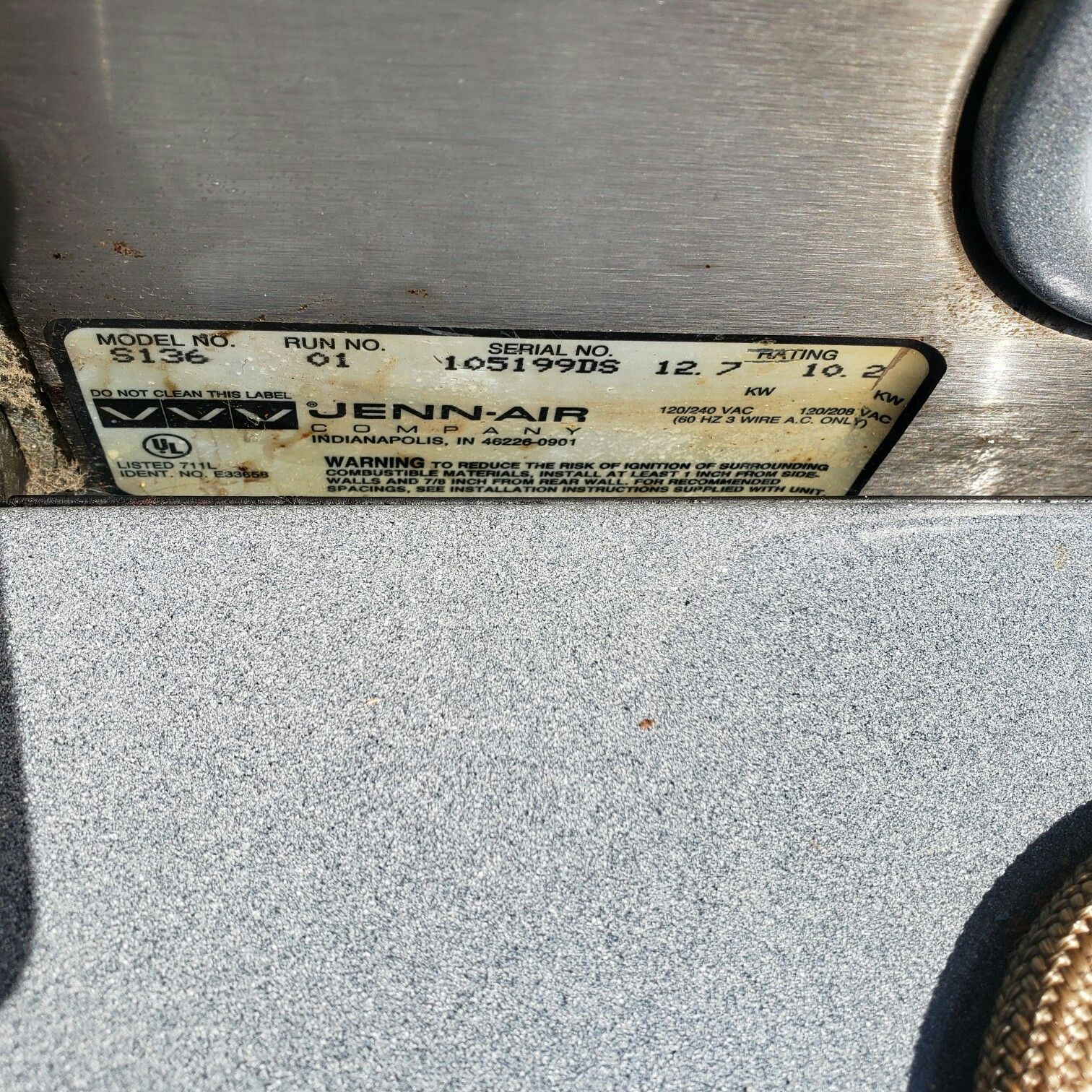 JennAir Range Model S136 for Sale in Edmonds, WA OfferUp