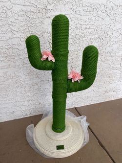 New Cactus Cat Scratching Post with Rope