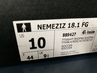 Adidas Nemeziz 18.1 FG BB9427 for Sale in Hyattsville MD OfferUp