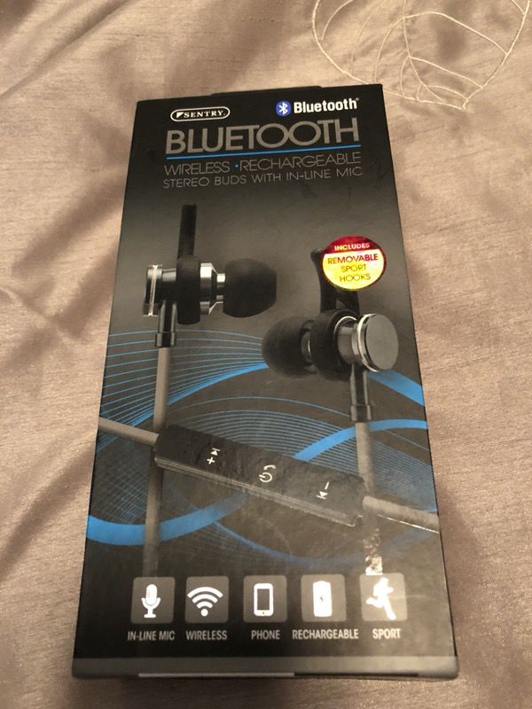 Bluetooth Headphones Wireless with in-line Mic