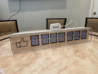 Smiirl 7 Digits Social Media Counter